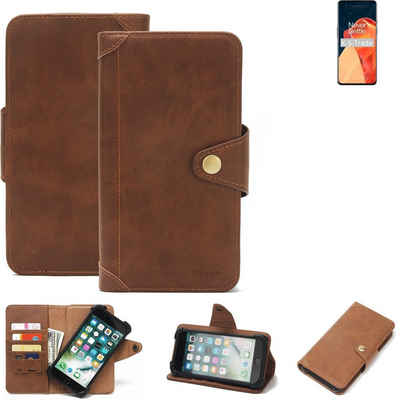 K-S-Trade Handyhülle für OnePlus 9, Handyhülle Schutz Hülle Walletcase Bookstyle Tasche Case