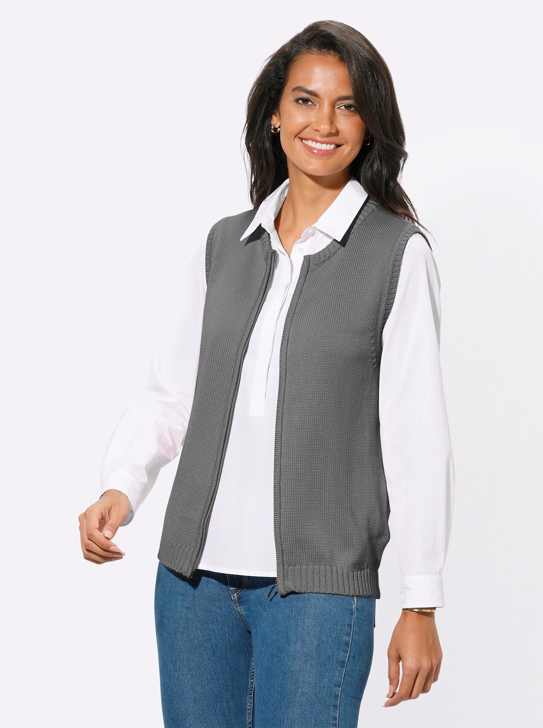 Casual Looks Strickweste günstig online kaufen