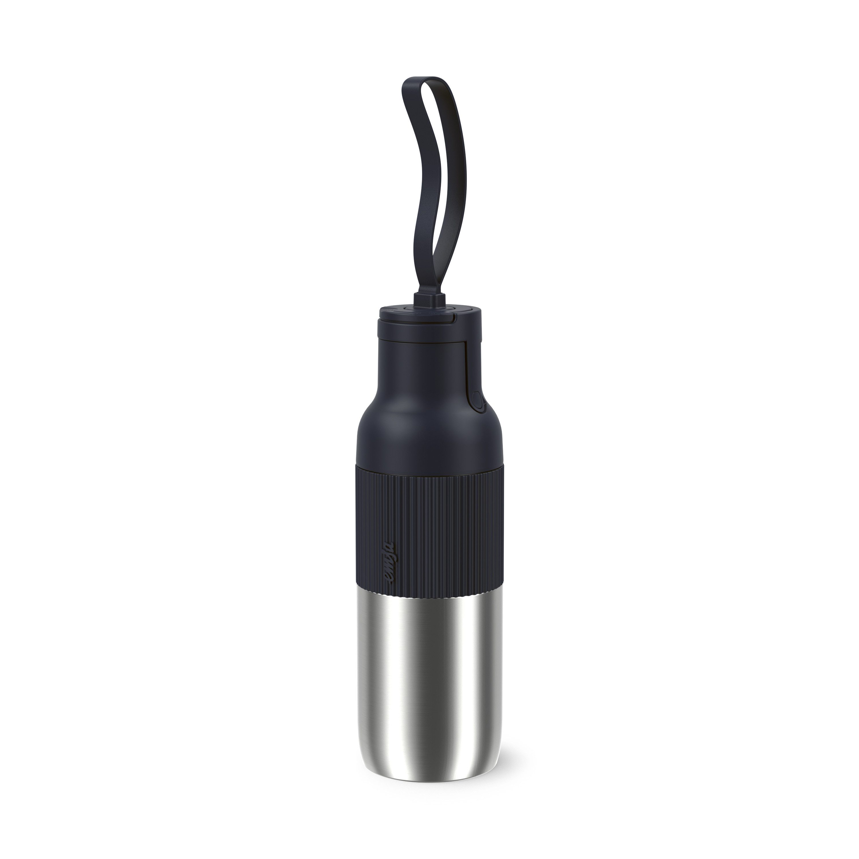 Emsa Isolierflasche beYou Flip, mit Flip-Verschluss und Trageband, 100% dicht, spülmaschinengeeignet