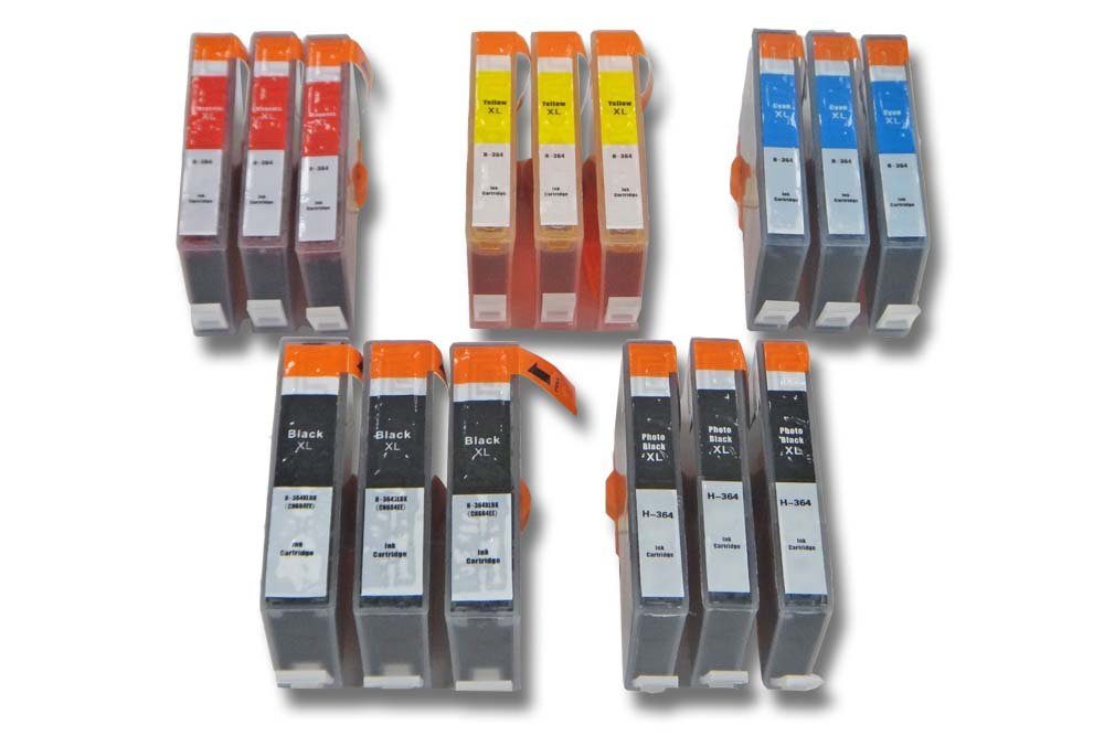C6300 Drucker passend Kopierer Photosmart HP für & Tintenpatrone vhbw C5393,