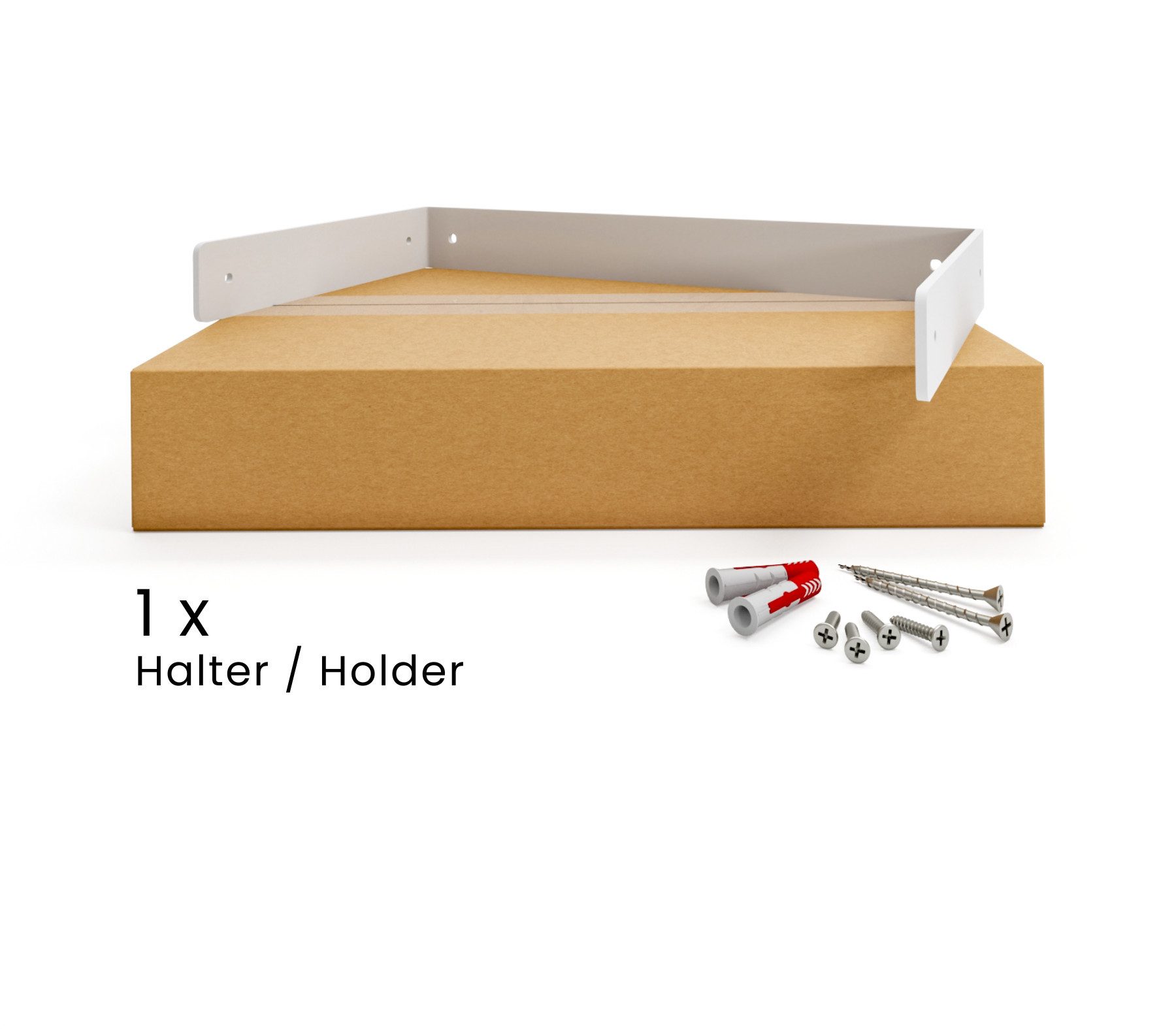 HEVVA Wandregalhalter Doppelte Regalhalter, HARTENBERG, Regalwinkel, günstig online kaufen