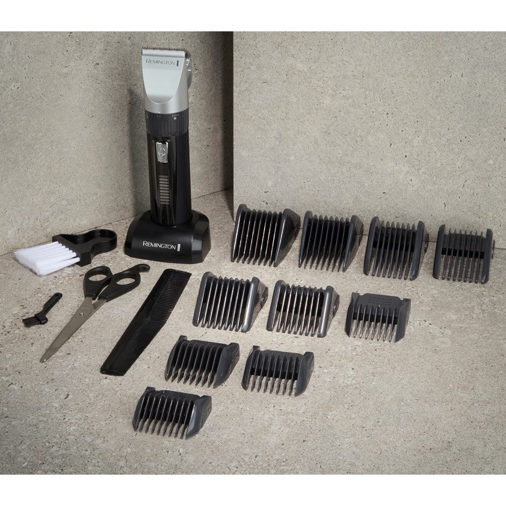 Remington Haarschneider Genius, HC5810 -, elektr. Haarschneider für Herren, Netz-/Akkubetrieb, Profi-Alukoffer