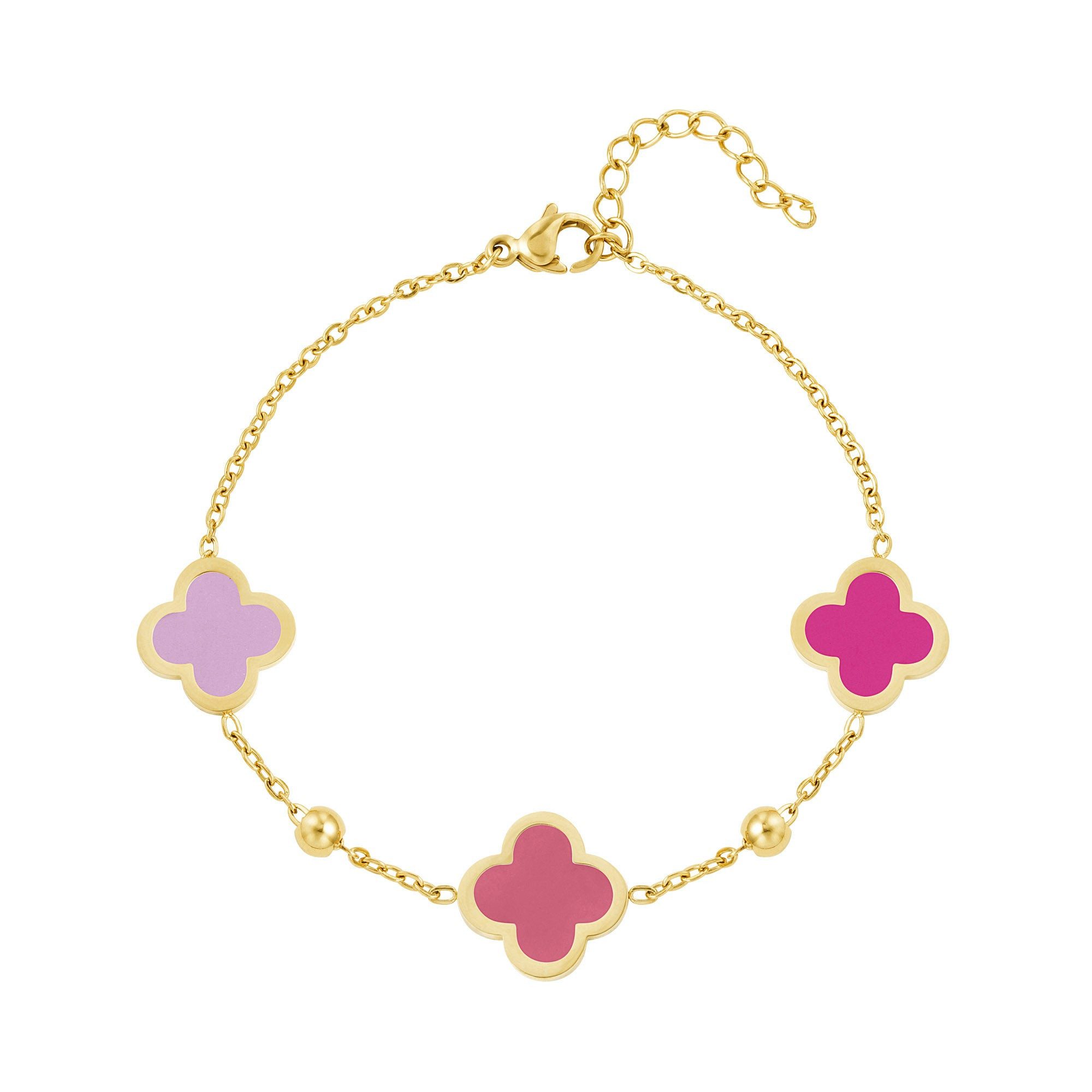 Cala Rose Edelstahlarmband SPRING CLOVER günstig online kaufen