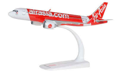 Herpa Modellflugzeug »Herpa Snap-Fit 612081 Air Asia Airbus A320 NEO 1:2«
