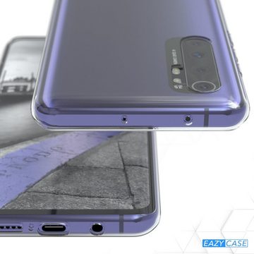 EAZY CASE Handyhülle Slimcover Clear für Xiaomi Mi Note 10 Lite 6,47 Zoll, durchsichtige Hülle Ultra Dünn Silikon Backcover TPU Telefonhülle Klar