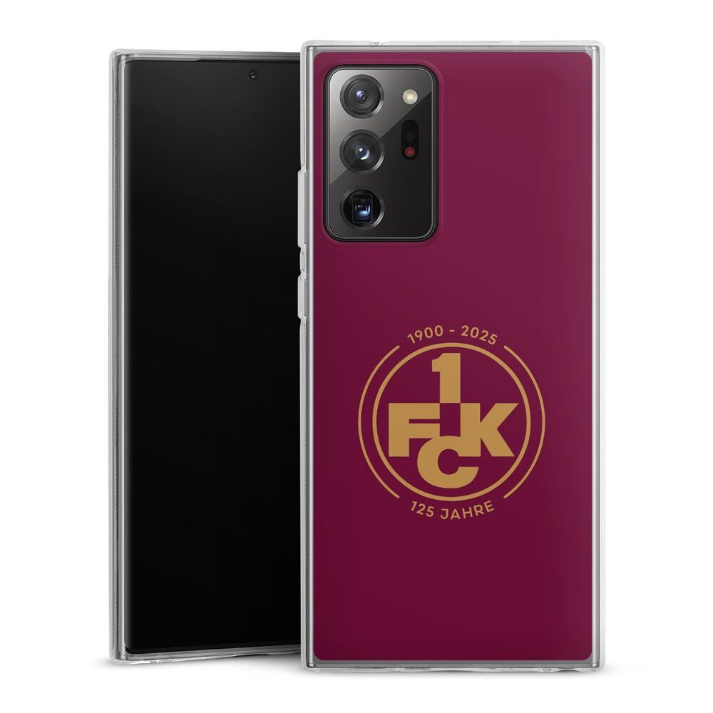 DeinDesign Handyhülle 1. FC Kaiserslautern 1. FCK 125 Jahre 1. FCK 125. Jubiläum, Samsung Galaxy Note 20 Ultra Silikon Hülle Bumper Case