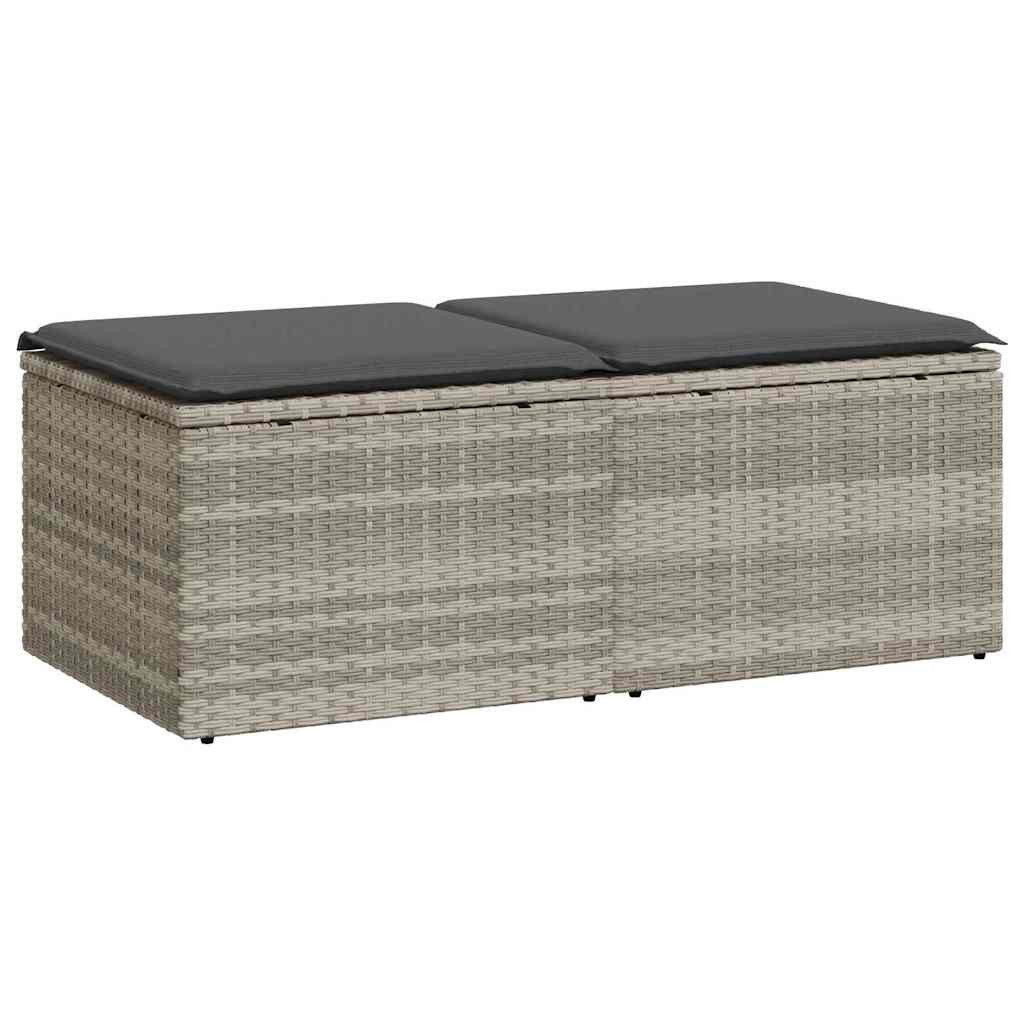 vidaXL Gartenlounge-Set 2-tlg. Garten-Sofagarnitur mit Kissen günstig online kaufen