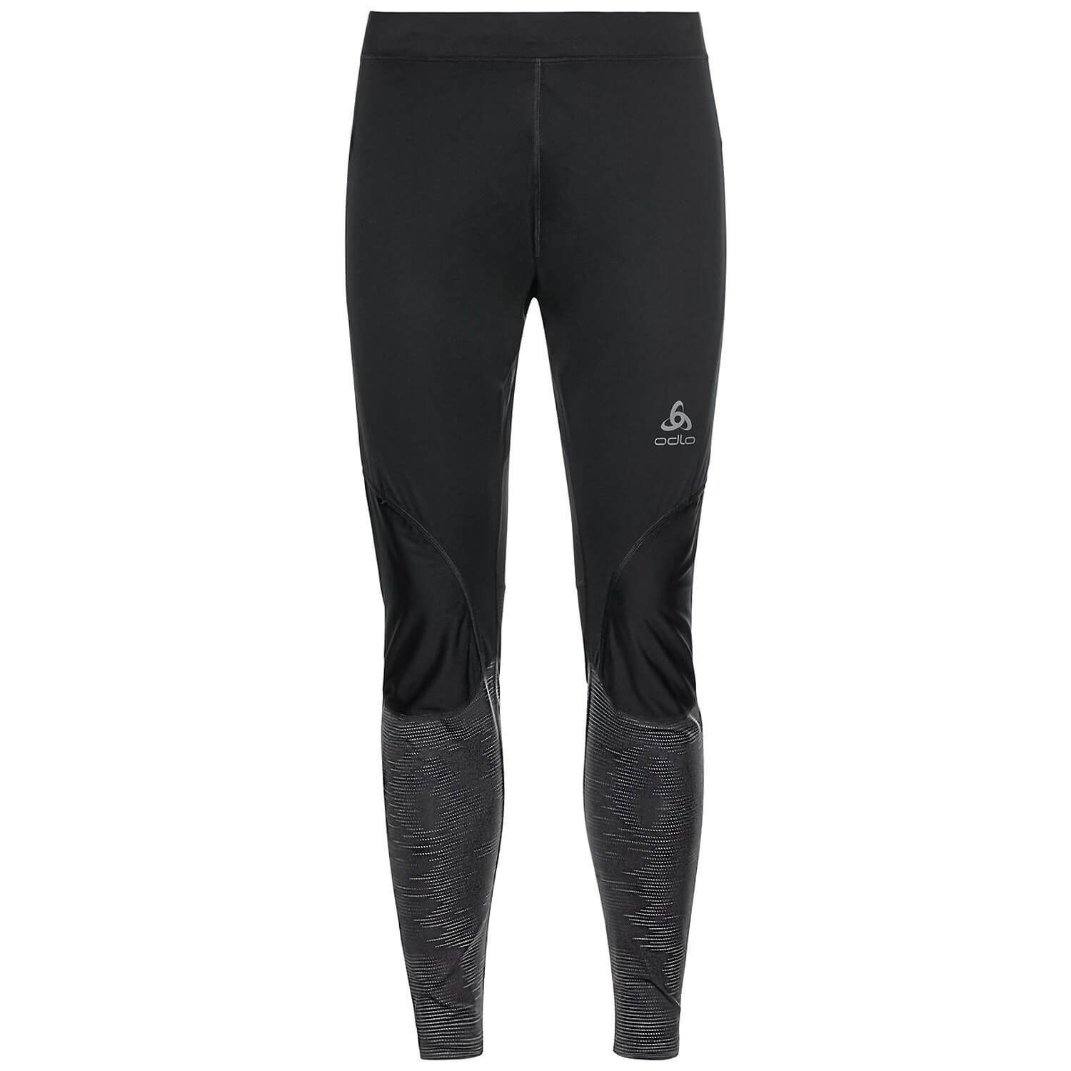 Odlo Laufhose Lauftights ZEROWEIGHT WARM REFLECTIVE