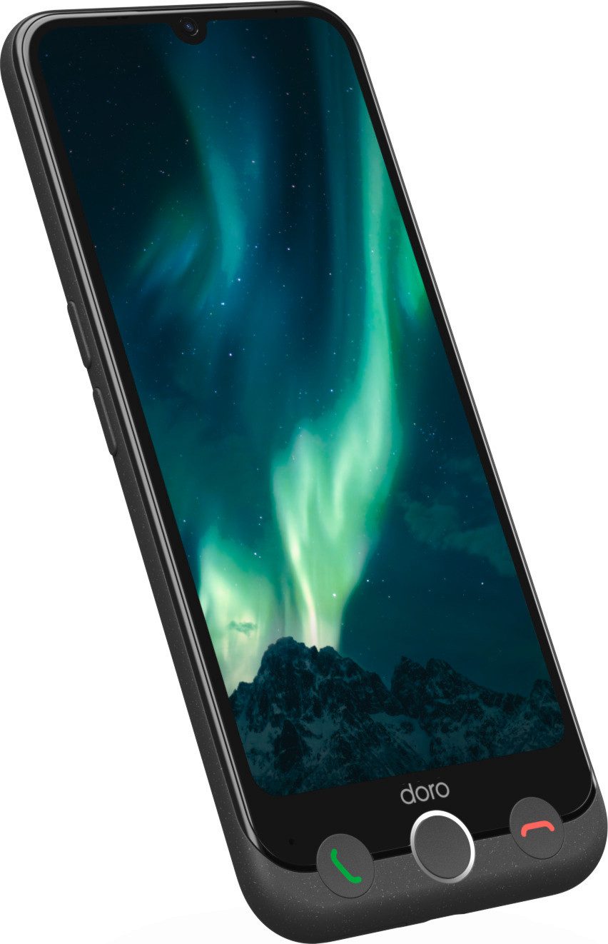 Doro Aurora A30 Smartphone (15,5 cm/6,1 Zoll, 128 GB Speicherplatz, 50 MP Kamera)