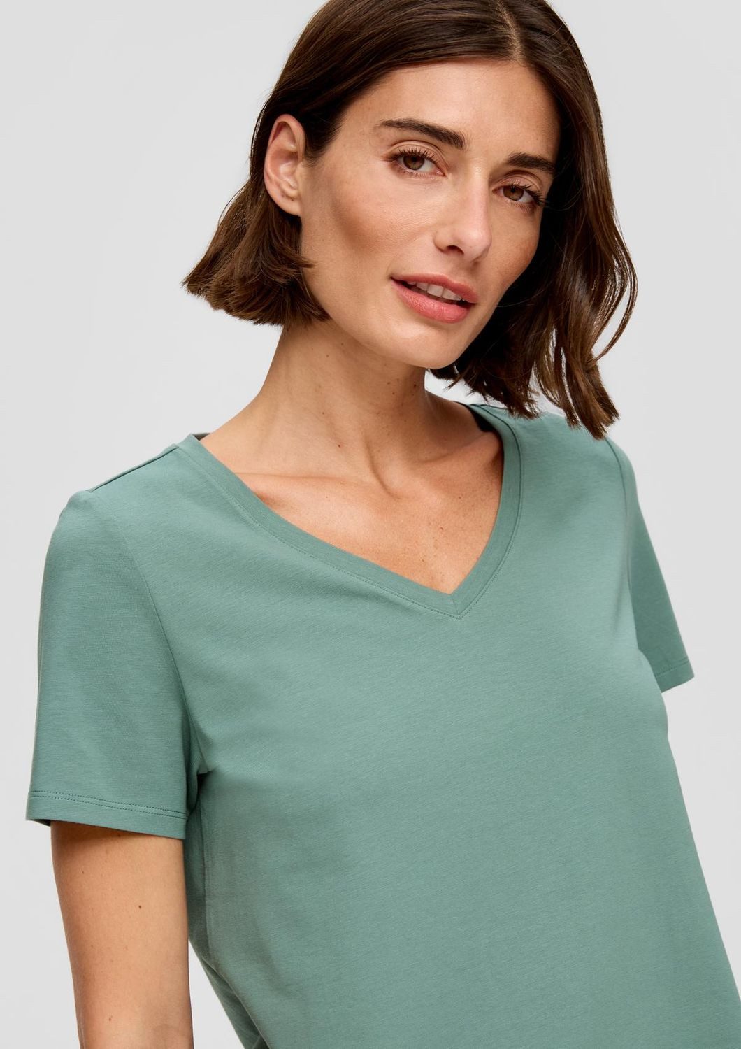 s.Oliver T-Shirt Basic softe Single-Jersey Qualität günstig online kaufen