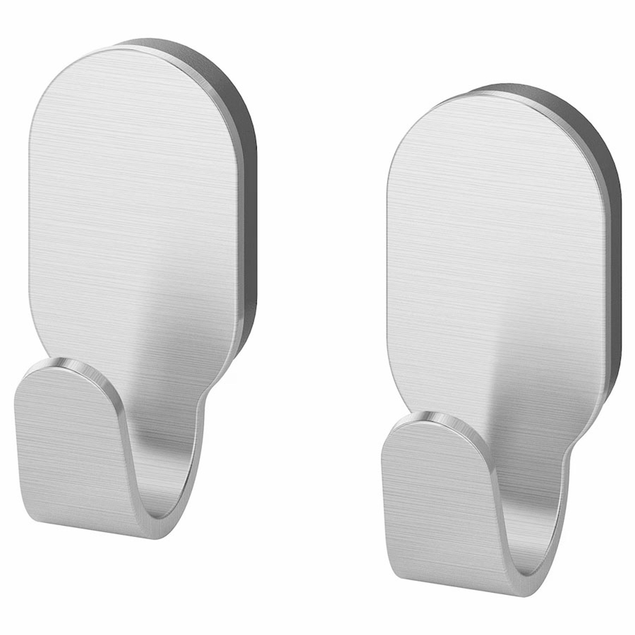 IKEA Handtuchhaken BROGRUND Wandhaken aus Edelstahl 2 Stück IKEA
