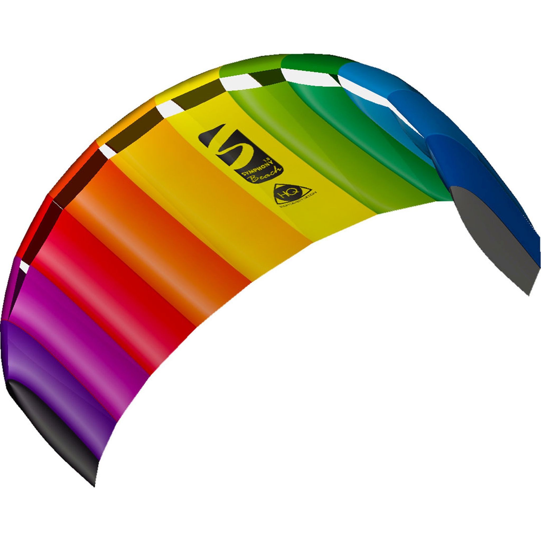 HQ Flug-Drache HQ Lenkdrachen Symphony Beach III 1.8 Rainbow R2F