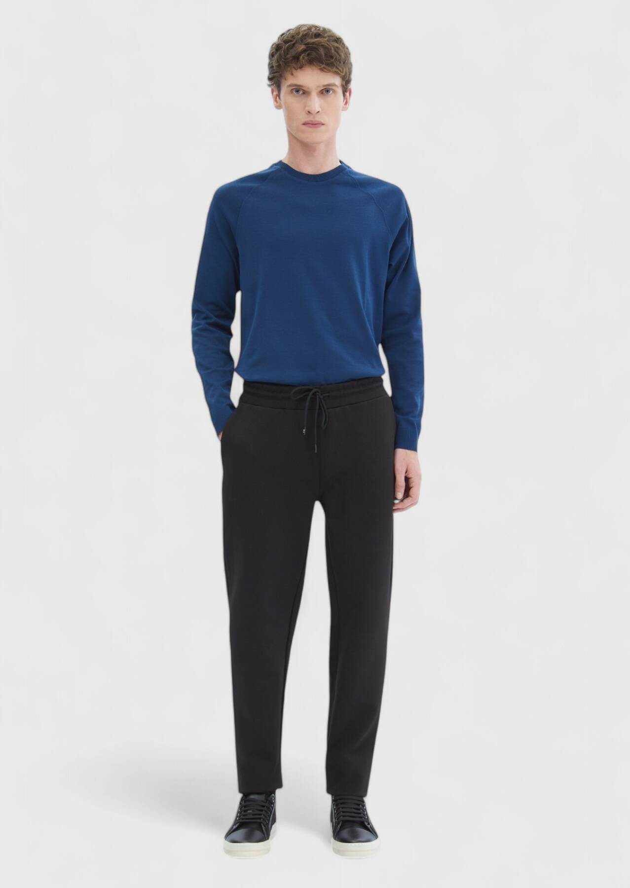 RAMSEY Sweatponcho Jogginghose