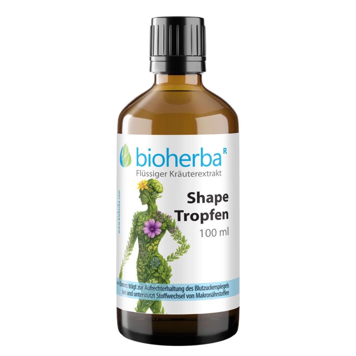BIOHERBA R Bioherba Shape Tropfen Tinktur 100 ml Glasflasche, 1 er