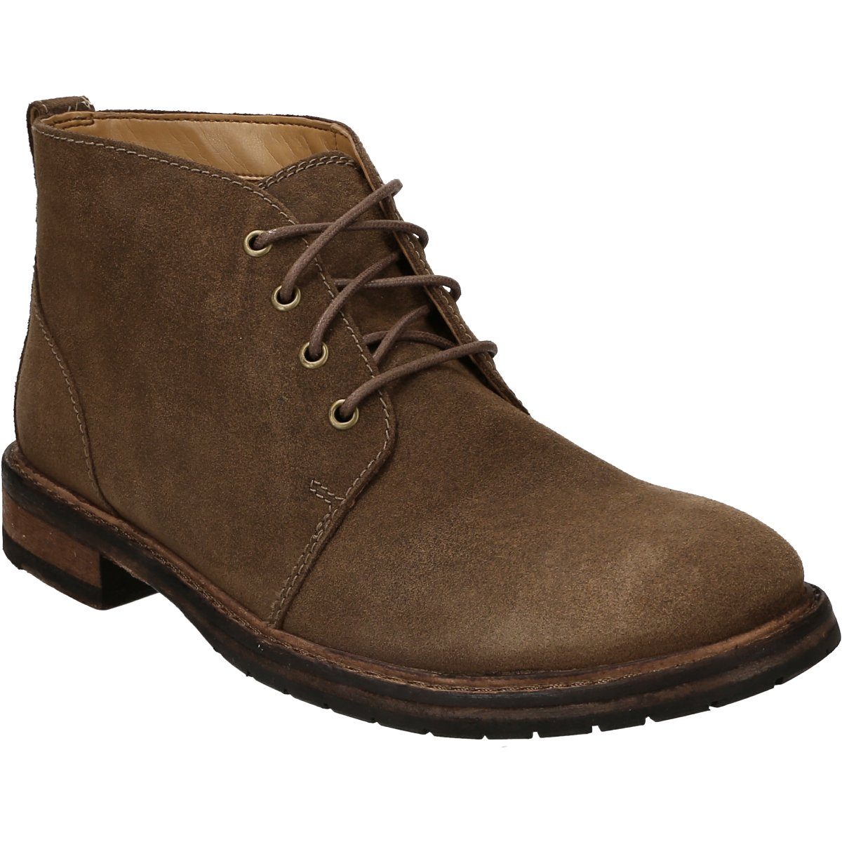 Clarks Clarkdale Base Stiefel, Decksohle: Leder / Leicht gepolstert online  kaufen | OTTO