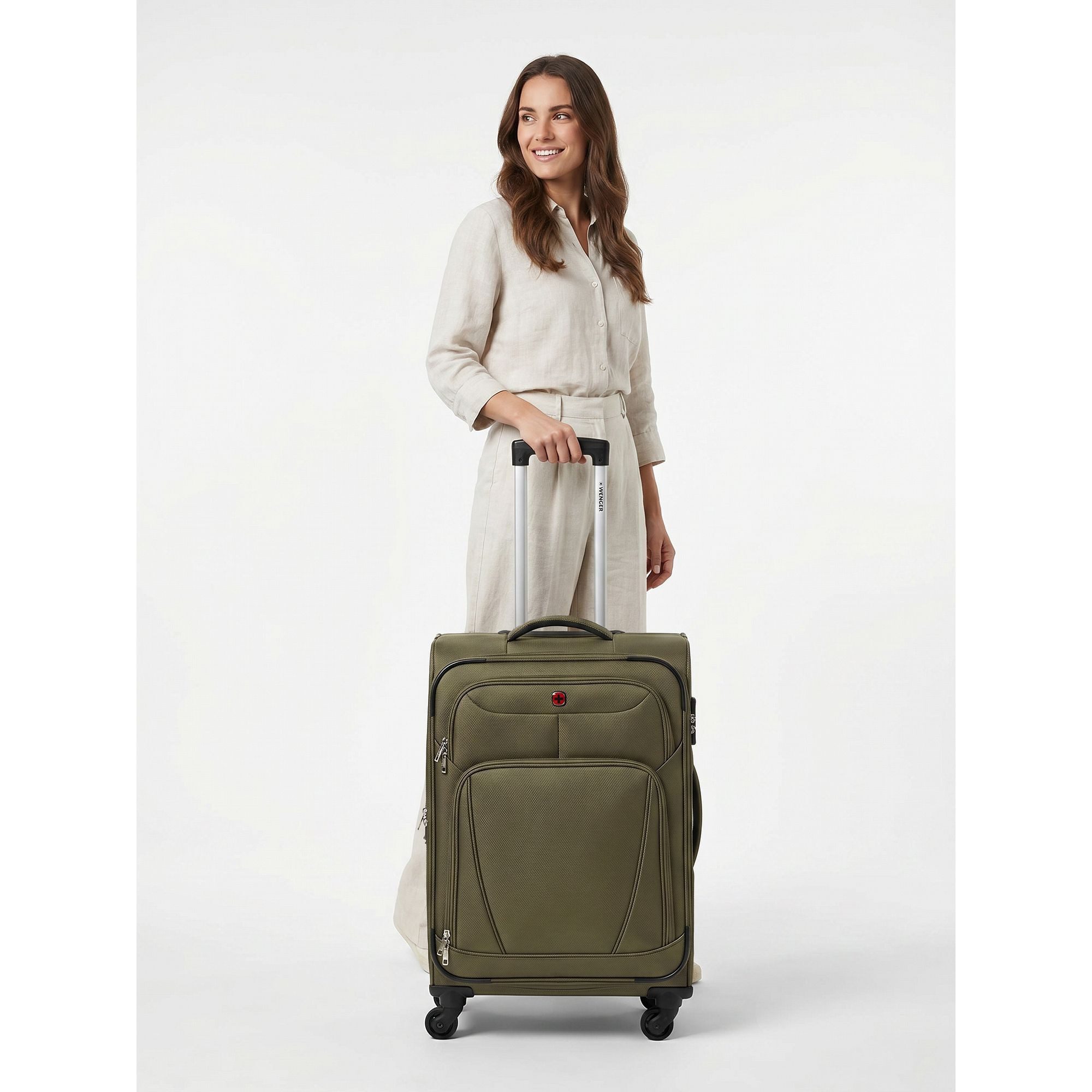 Wenger Weichgepäck-Trolley Beaumont, 4 Rollen, Polyester