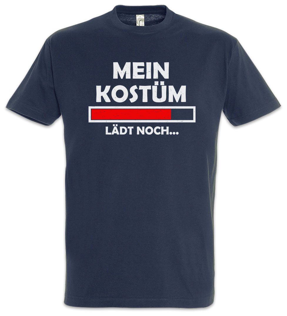Urban Backwoods Print-Shirt Mein Kostüm lädt noch Herren T-Shirt Costume Loading Fasching Karneval (1-tlg) Verkleidung Fastnacht Fassenacht Krankenhaus Arzt