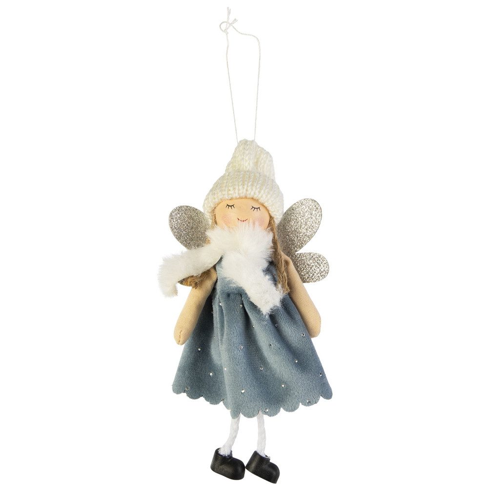 MICA Adventskranz Dekohänger - Engelchen - ca. 10 x 18 x 3 cm