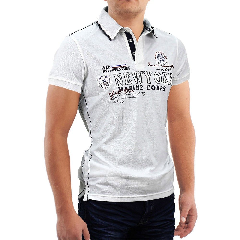 Egomaxx Poloshirt Poloshirt Luxury Sommer Strand günstig online kaufen