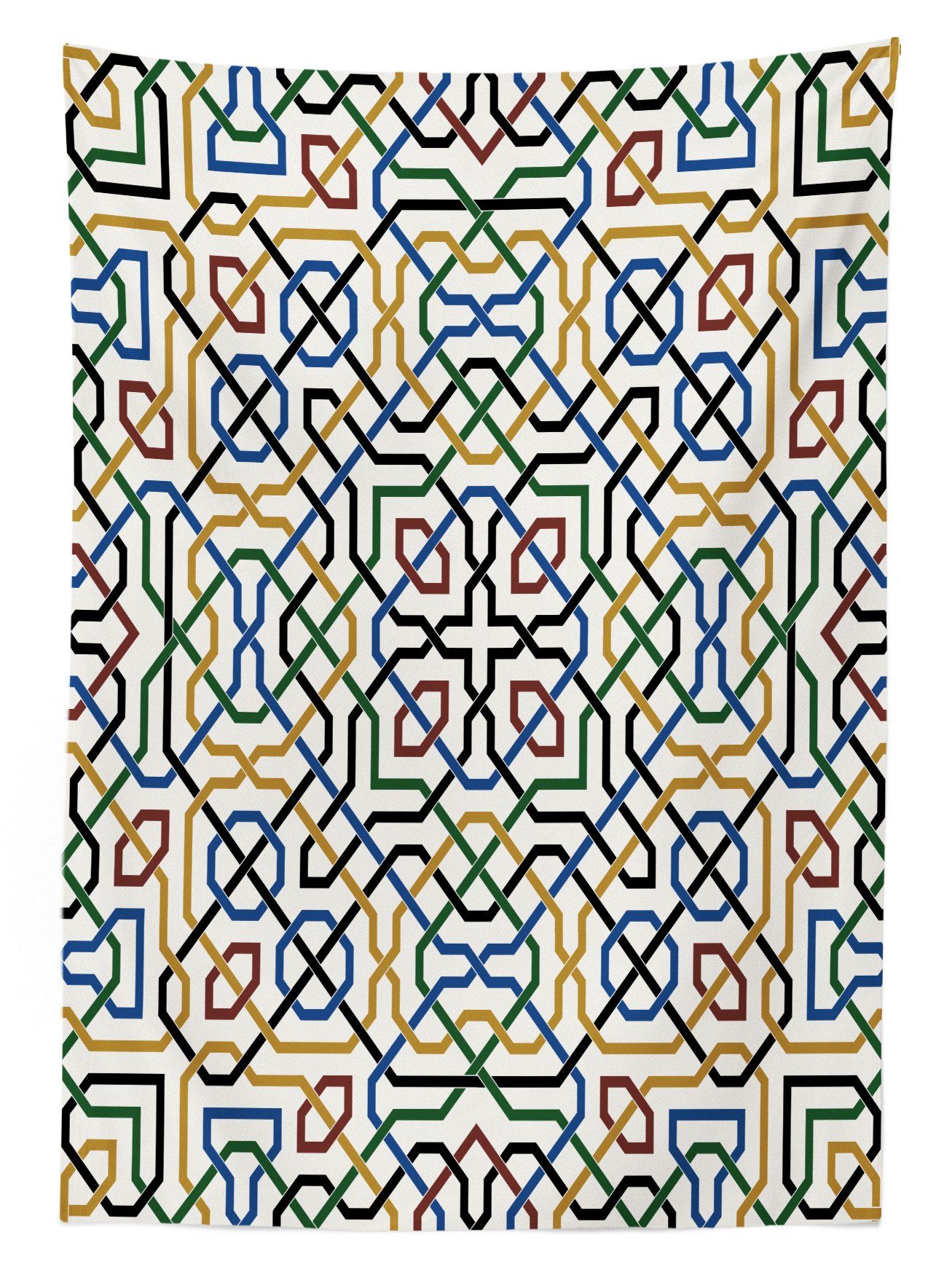geeignet Farben, den Bereich Ethnisch Außen Farbfest Klare Waschbar Marrakesch Abakuhaus Für Motiv Tischdecke