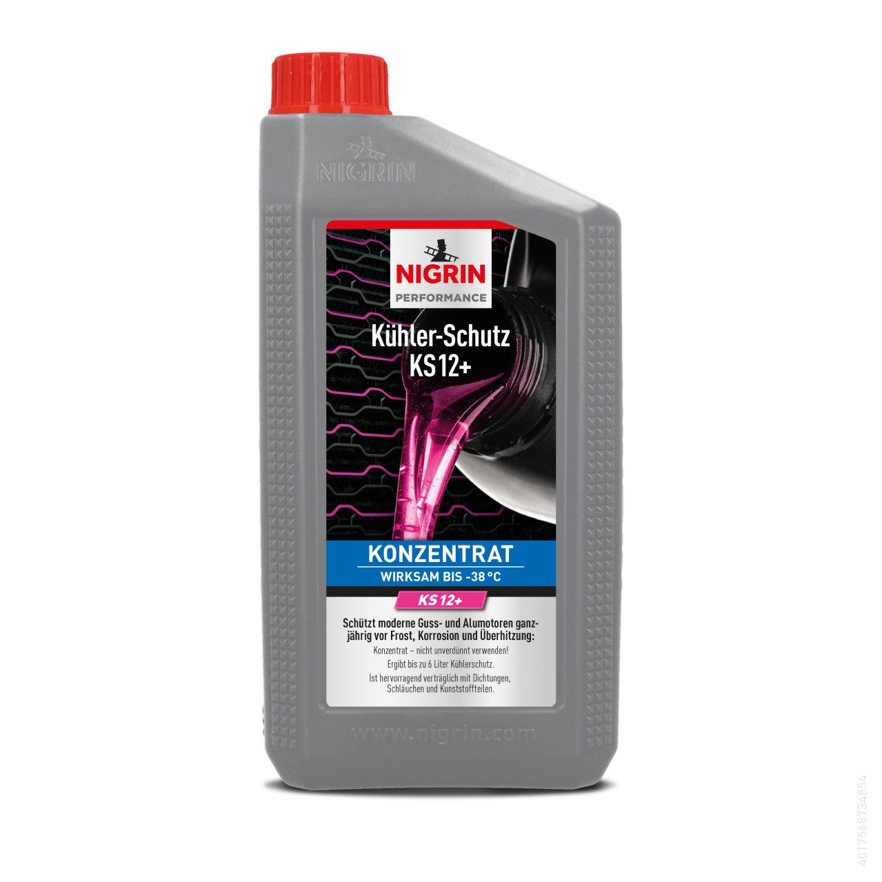 NIGRIN Kühlerfrostschutz Nigrin Performance Kühlerfrostschutz KS12+ 1,5 L