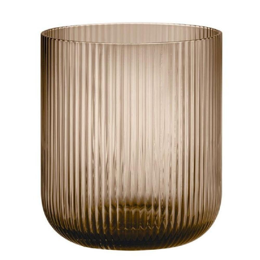 blomus Windlicht Windlicht oder Vase Ven Coffee Braun M (14cm)