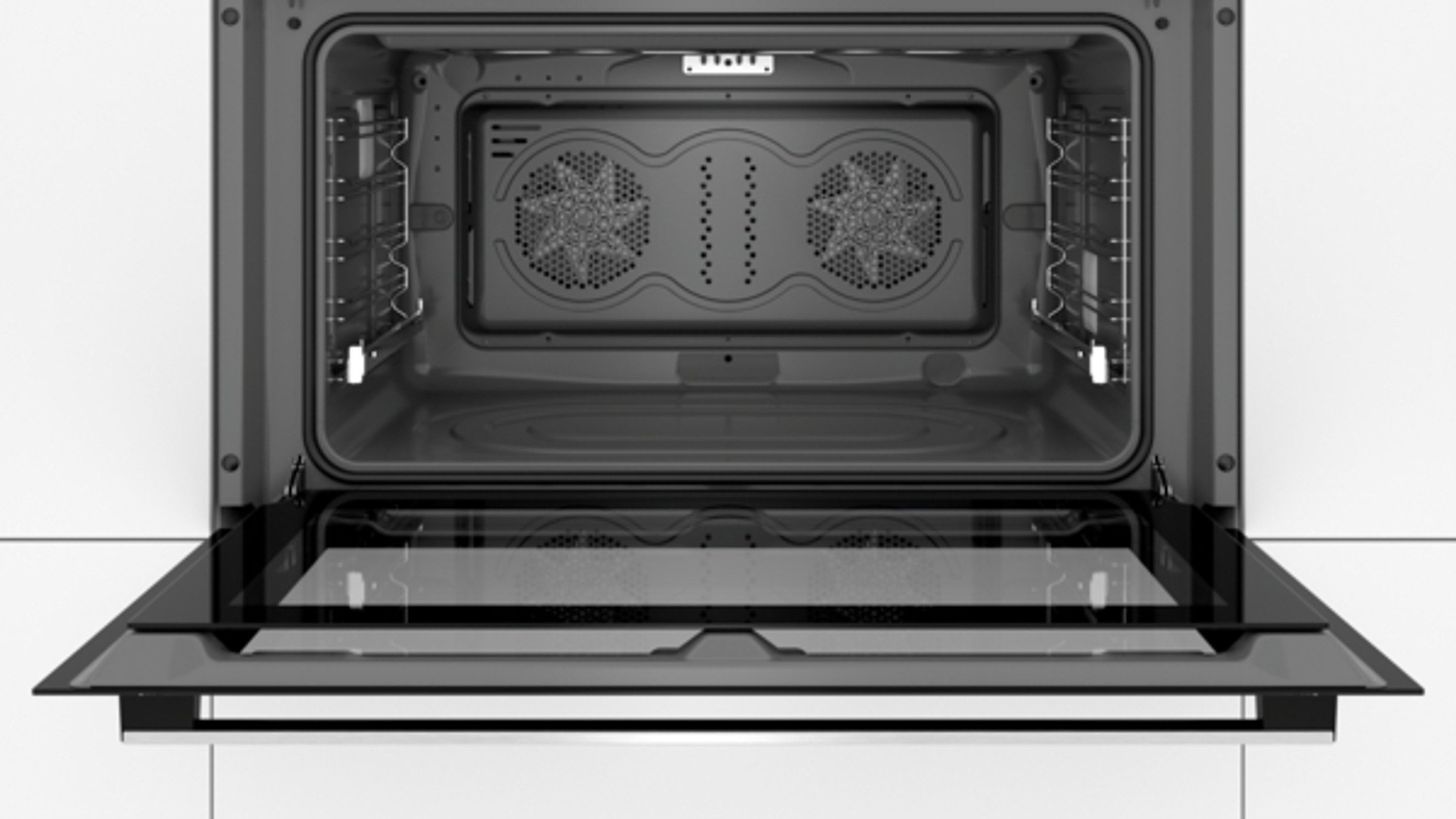 BOSCH Einbaubackofen VBD5780S0, mit 1fach-Teleskopauszug, ebenenunabhängig, Einbau, Edelstahl