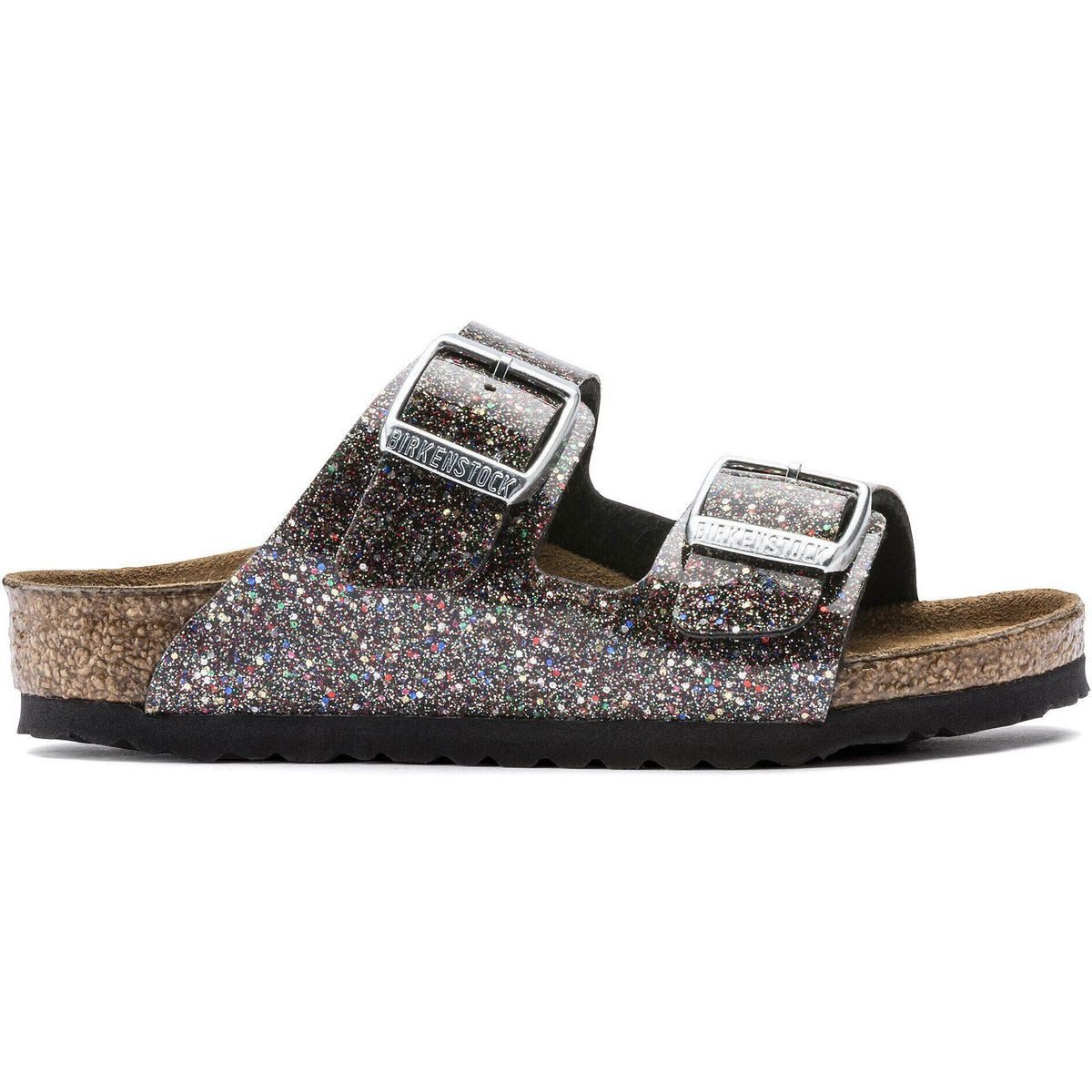 Birkenstock Arizona K Birko-flor Outdoorsandale Funkelnder Klassiker mit anatomischem Fußbett und verstellbaren