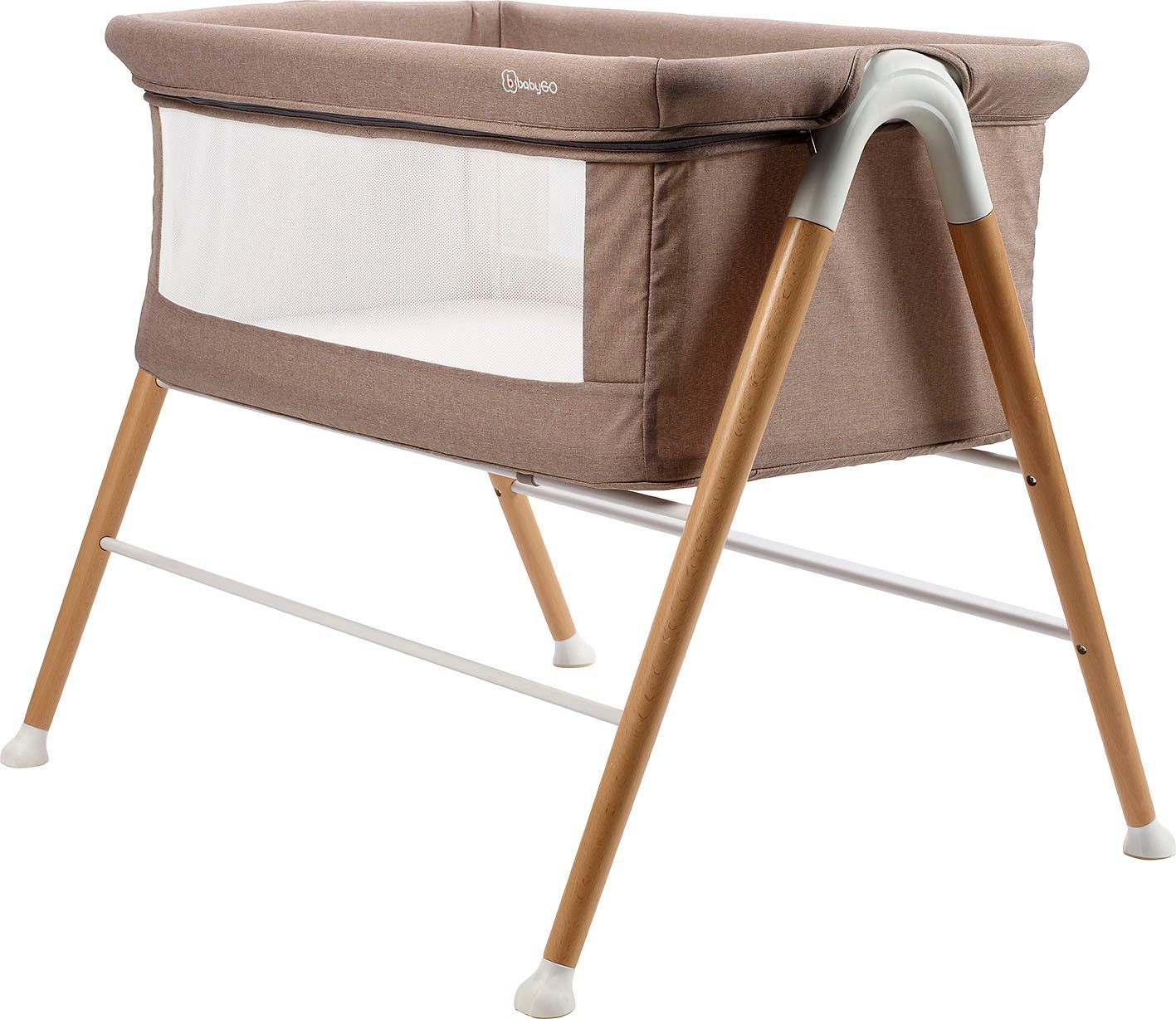 BabyGo Babybett GoodNight, melange/beige günstig online kaufen
