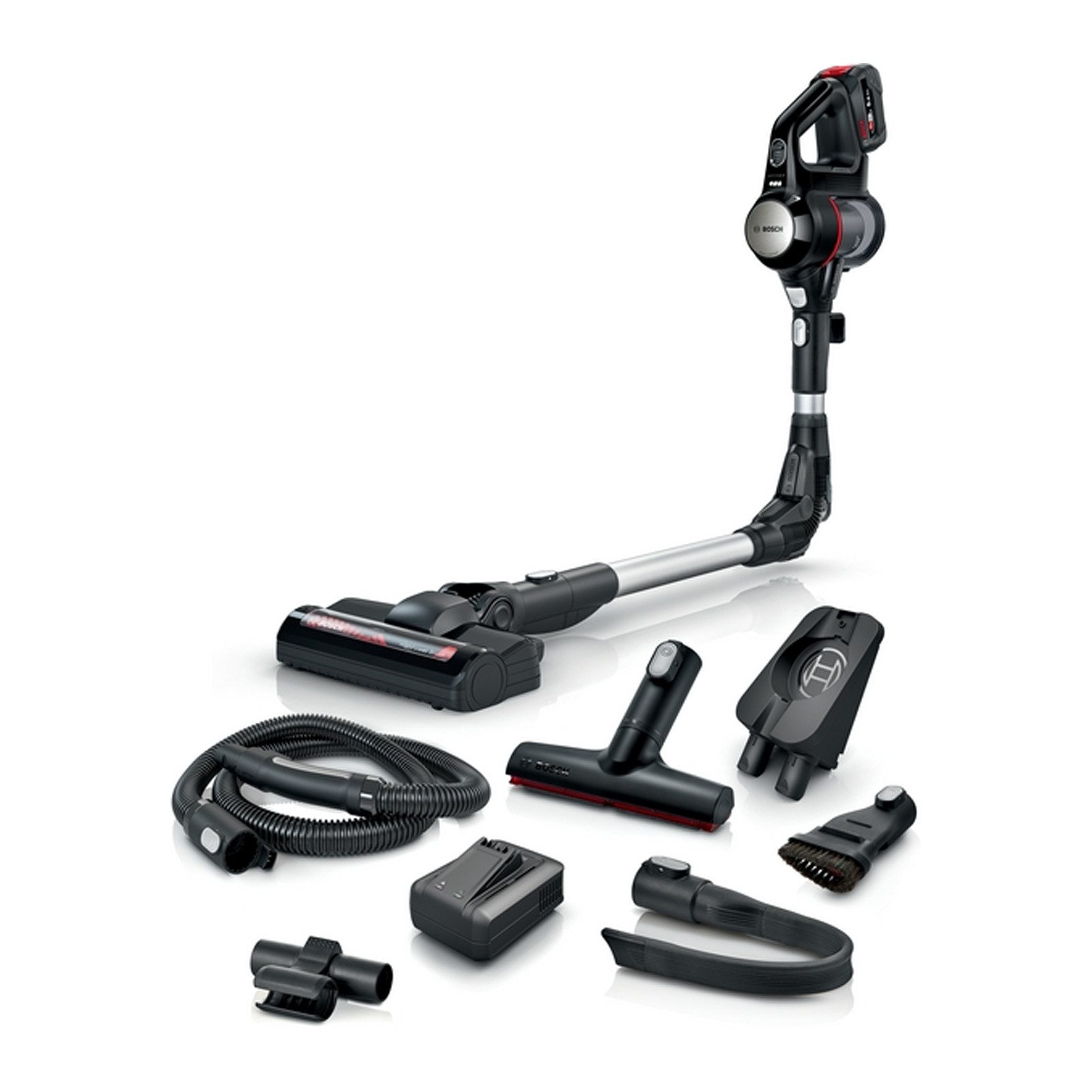 BOSCH Akku-Hand-und Stielstaubsauger BSS715FRSH, Wechselakkus