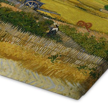 Posterlounge Leinwandbild Vincent van Gogh, Die Ernte, 1888, Wohnzimmer Malerei