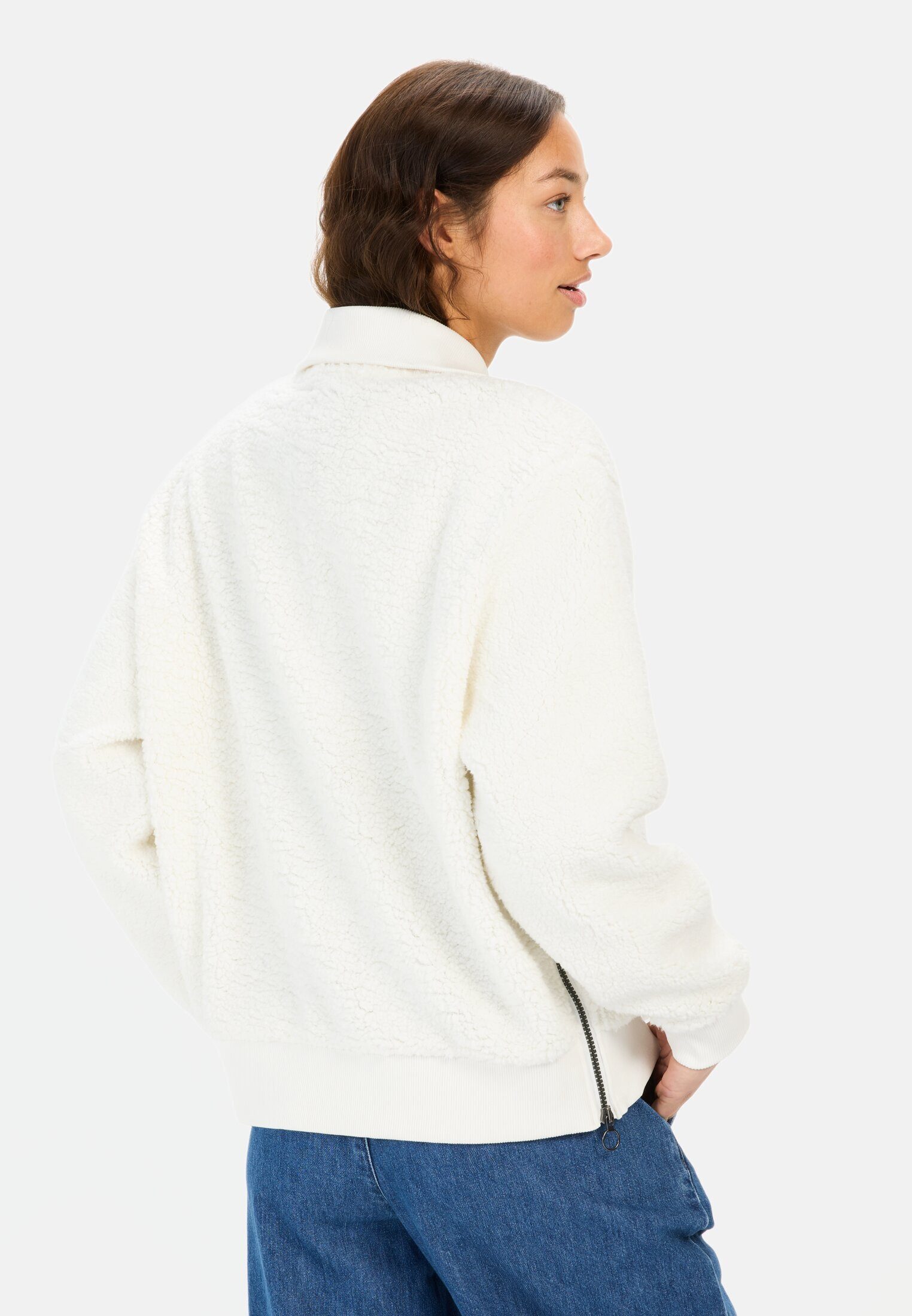 camel active Troyer aus reinem Polyester Langarm Troyer (1-tlg) Markenlabel günstig online kaufen