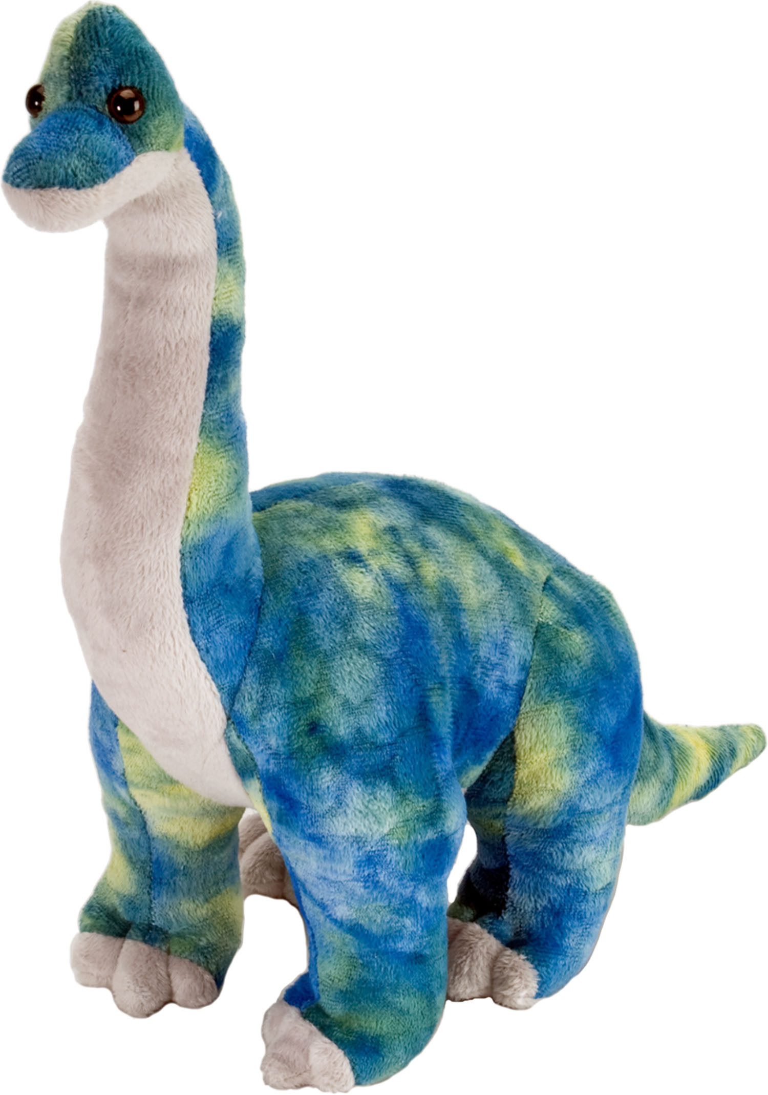 WILD REPUBLIC    Kuscheltier Dinosaurier Brachiosaurus blau/grün stehend 25 günstig online kaufen
