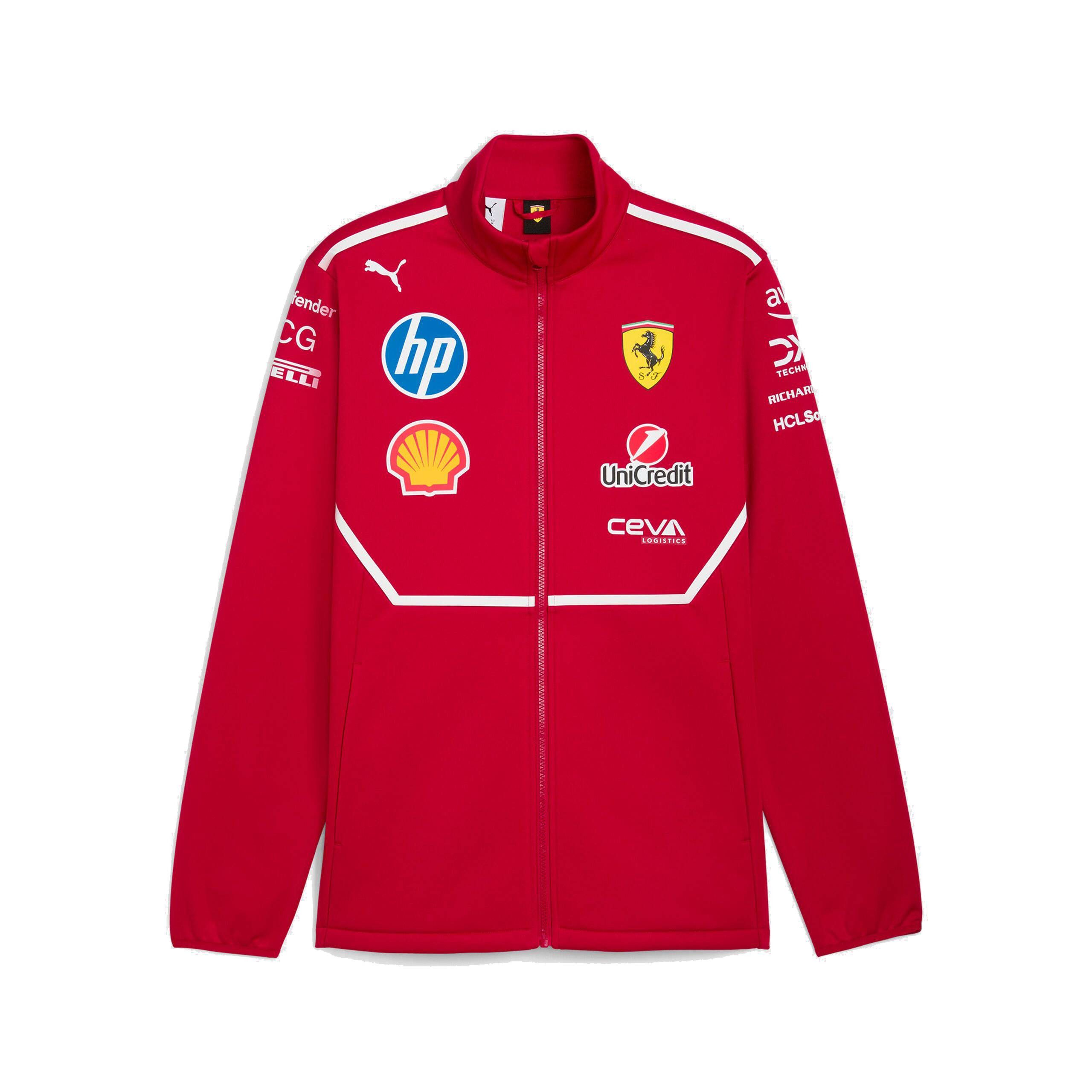 Scuderia Ferrari Sweatjacke Team Softshell 2025 rot günstig online kaufen