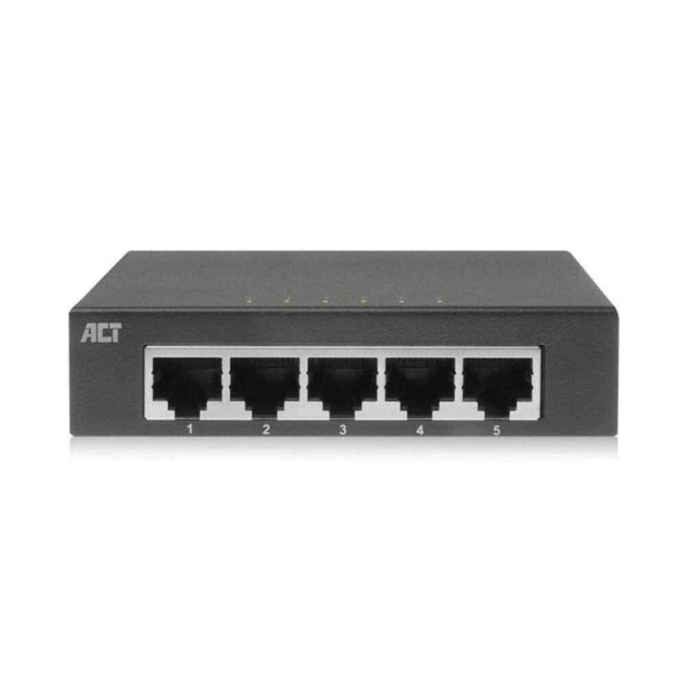 Acti Mit dem ACT AC4415 5-Port Gigabit Ethernet Switch können Sie einfach u HDD-Festplatte