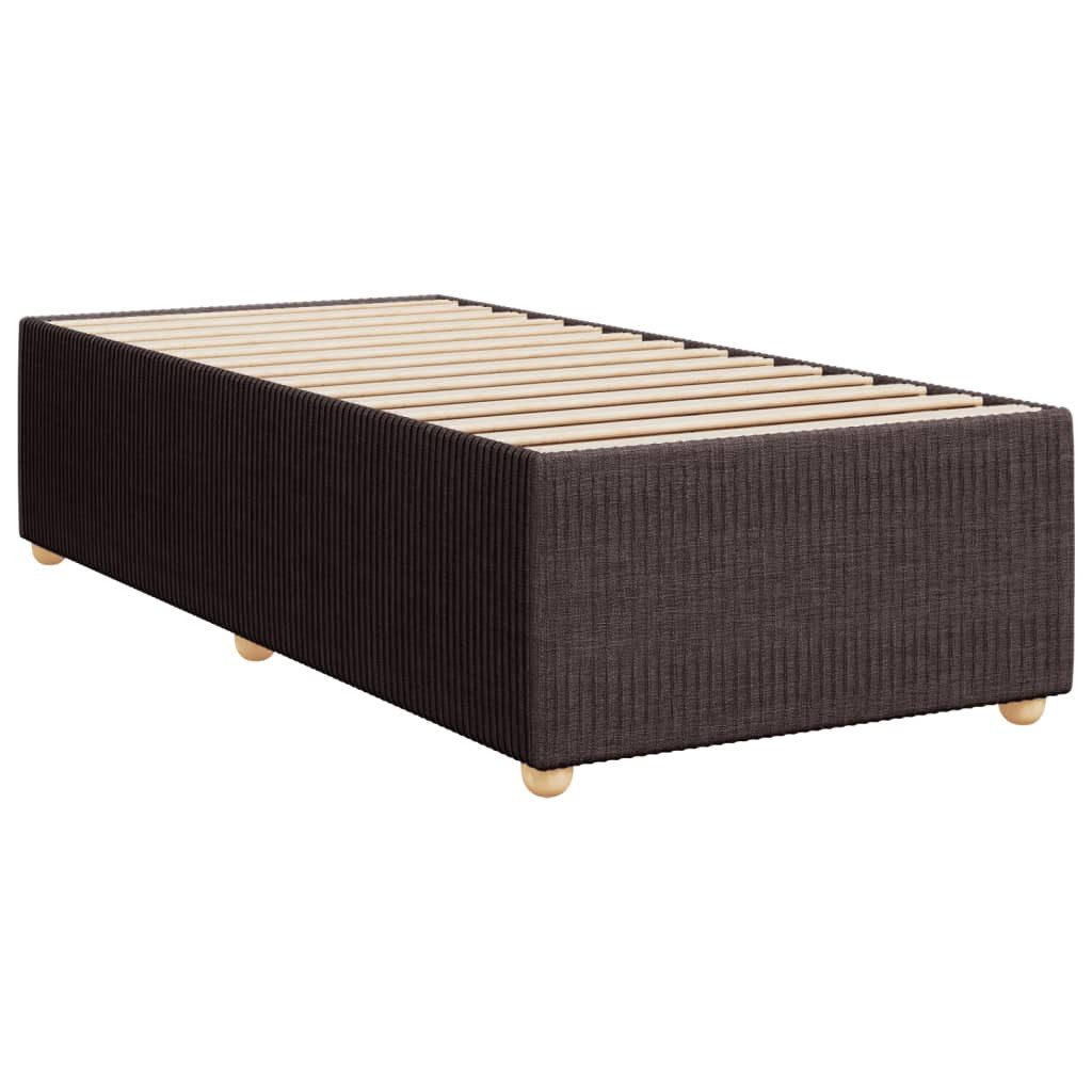vidaXL Bett Bettgestell ohne Matratze Dunkelbraun günstig online kaufen
