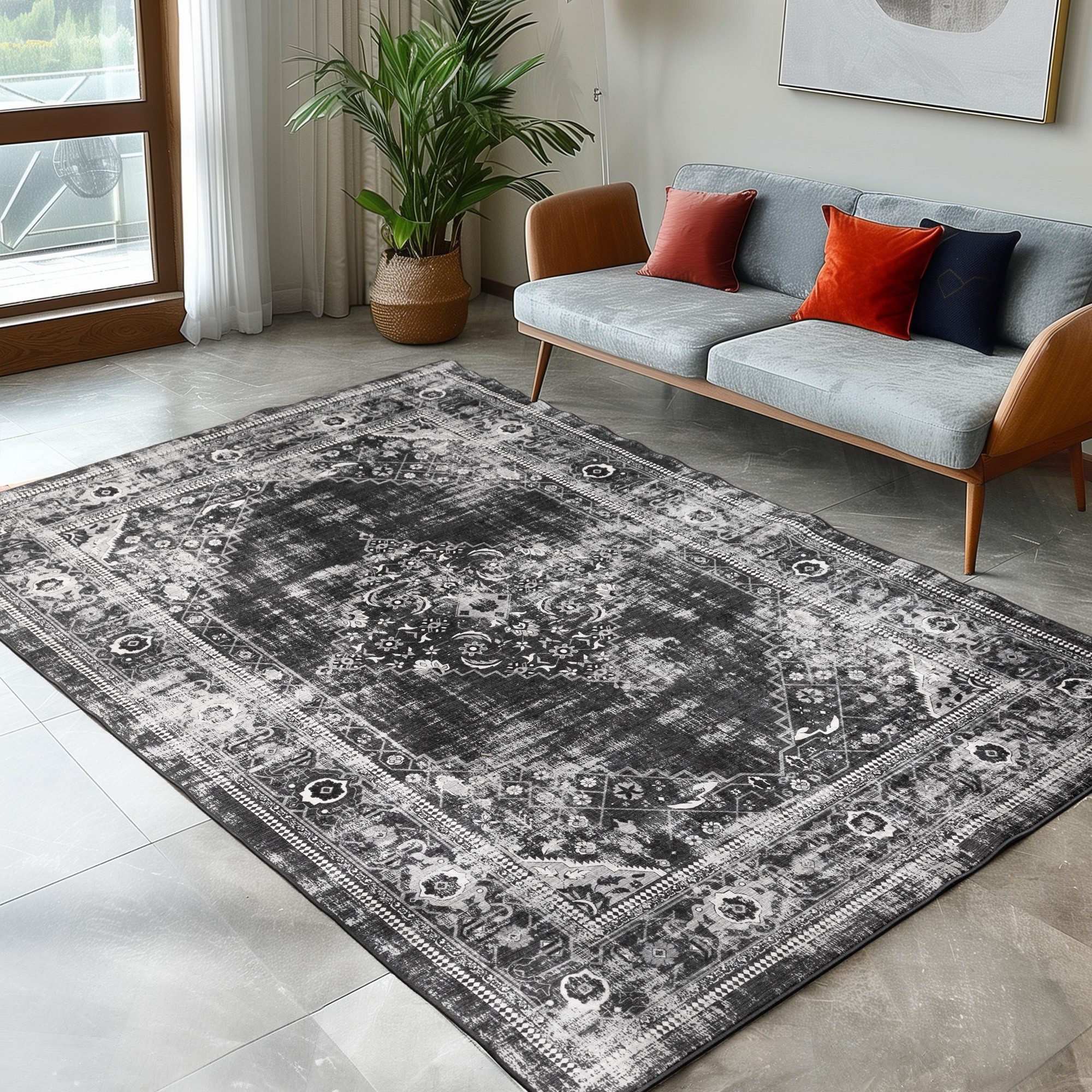 Carpettex Designteppich Orientalisch Design, Läufer, Höhe: 7 mm, Waschbarer günstig online kaufen