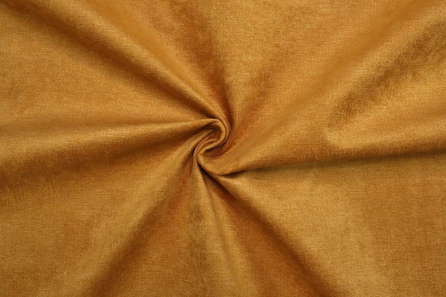 Stofferia Stoff Polsterstoff Velour Fleckschutz Maracaibo Gold, Meterware