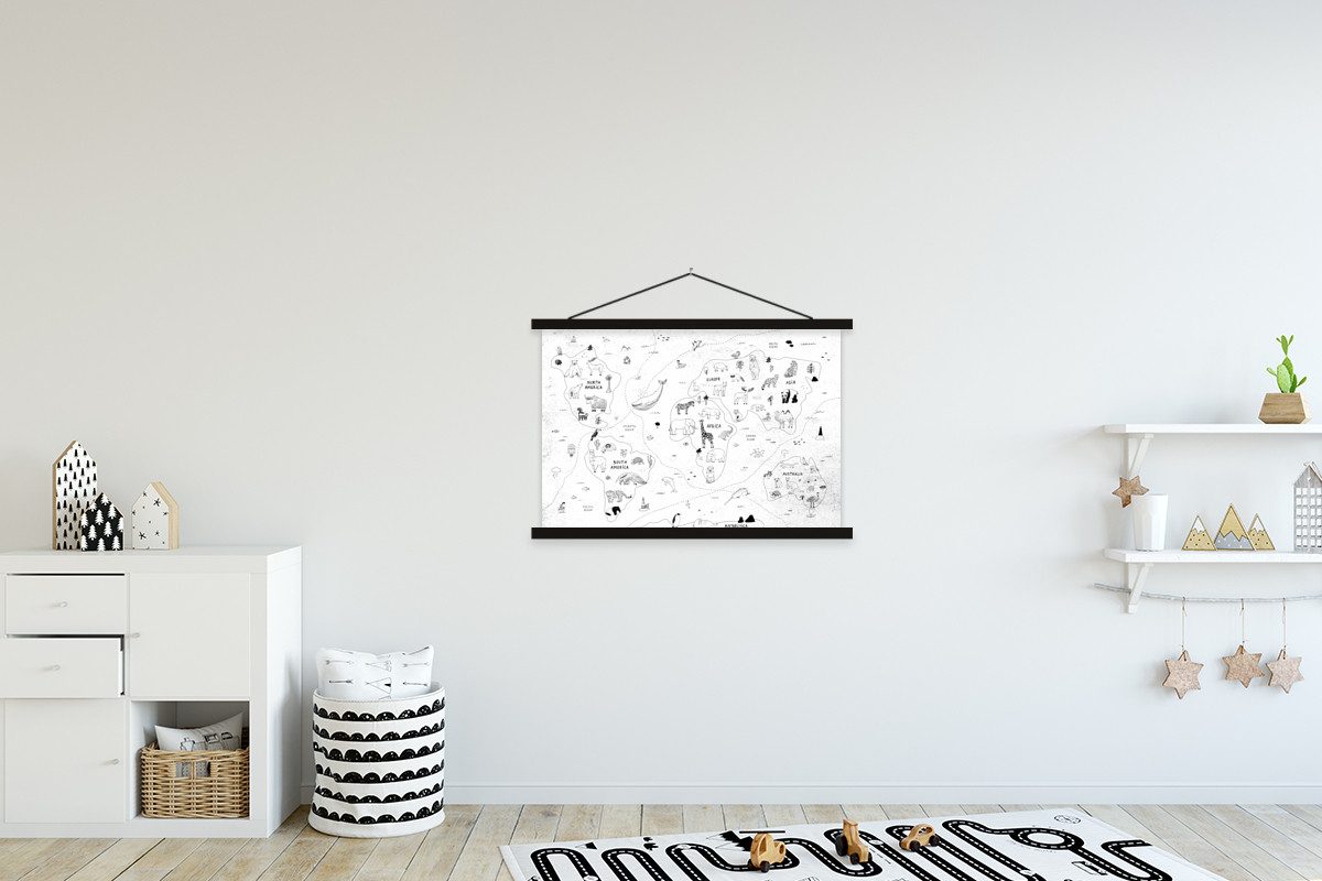 MuchoWow Poster Weltkarte - Kinder - günstig online kaufen