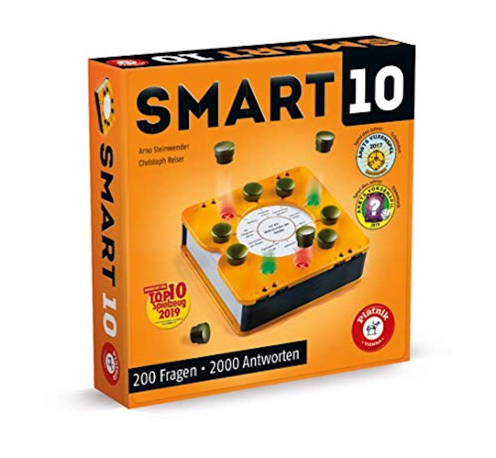 Piatnik Spiel Piatnik - Smart 10 - Das Revolutionäre Quizspiel + Zusatzfragen, Wissenspiel, Wissensspiel