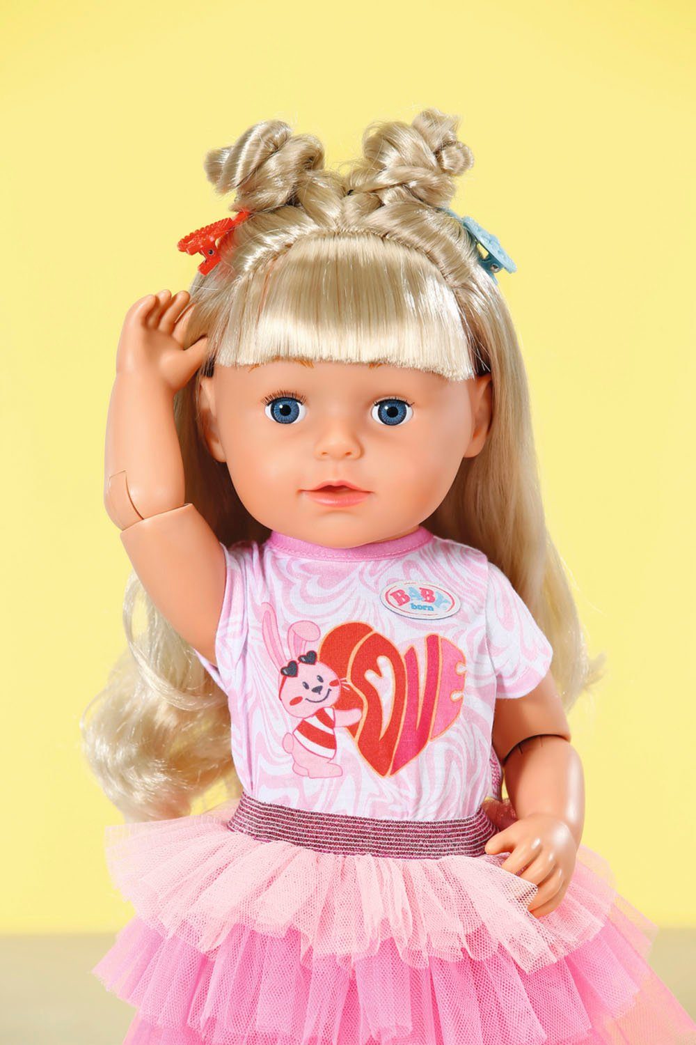 cm Baby Born Style&Play, Stehpuppe Sister 43 blond,
