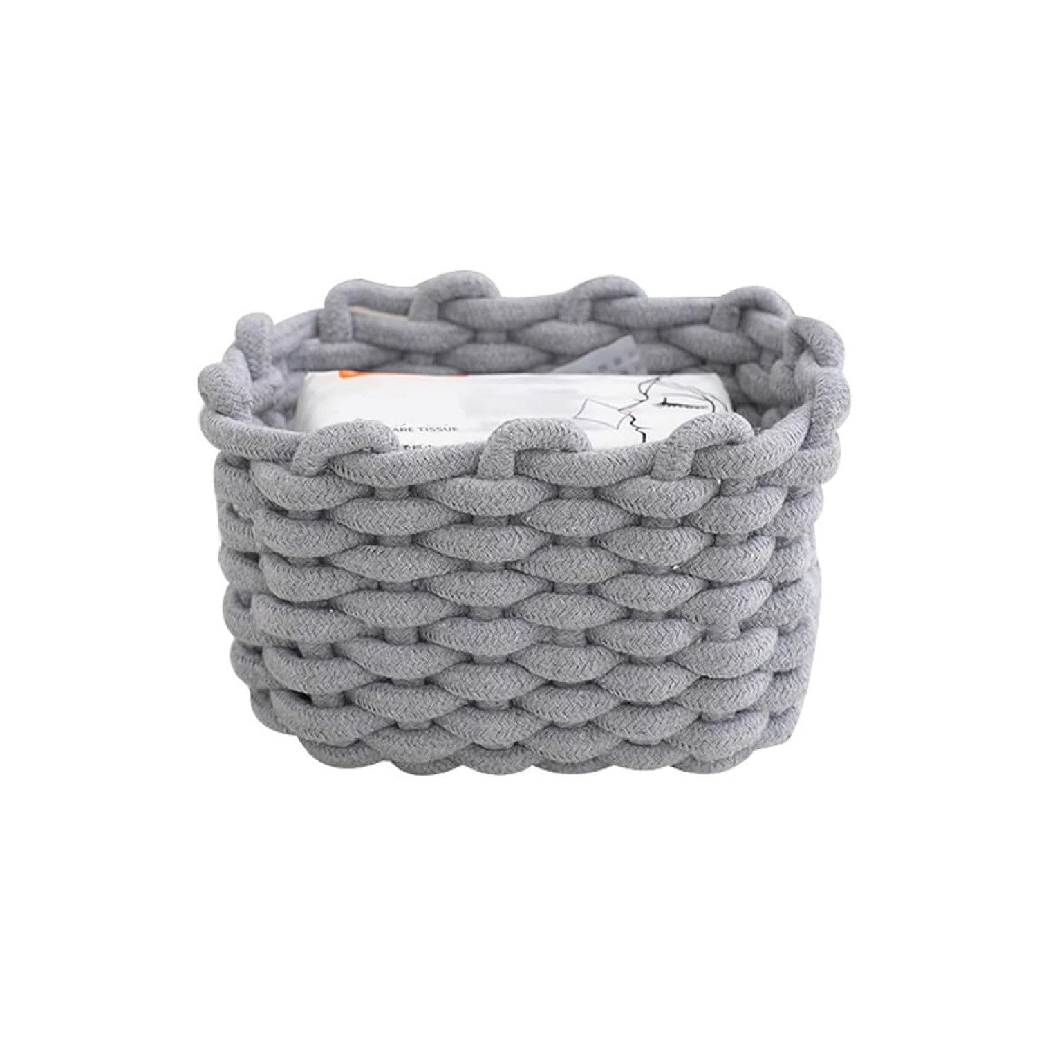 Coonoor Aufbewahrungskorb Gewebte Aufbewahrungskörbe, gestrickte Körbe, kle günstig online kaufen