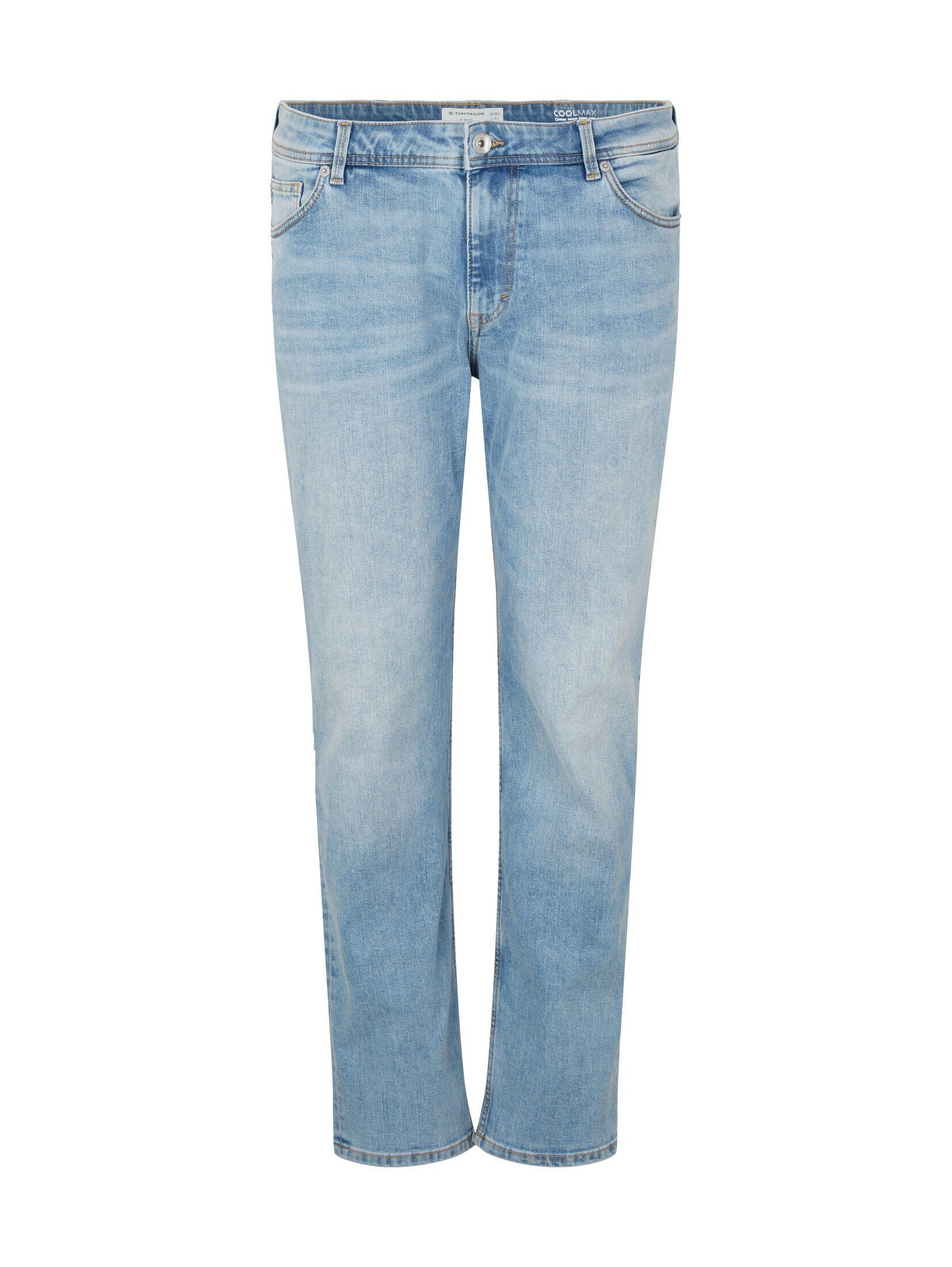 TOM TAILOR PLUS Slim-fit-Jeans Plus Fit Slim Jeans Used - Blue Denim Light Stone