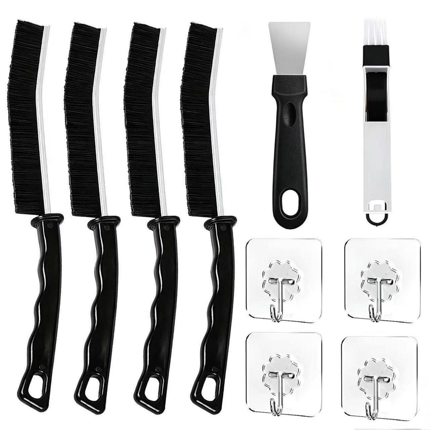 LuxusKollektion Reinigungsbürsten-Set Reinigungsbürsten Set Hartborsten 10tlg., (10-tlg)