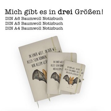 Mr. & Mrs. Panda Notizbuch Fledermaus Flügel - Transparent - Geschenk, Gute Laune, Notizblock, A Mr. & Mrs. Panda, 96 Seiten