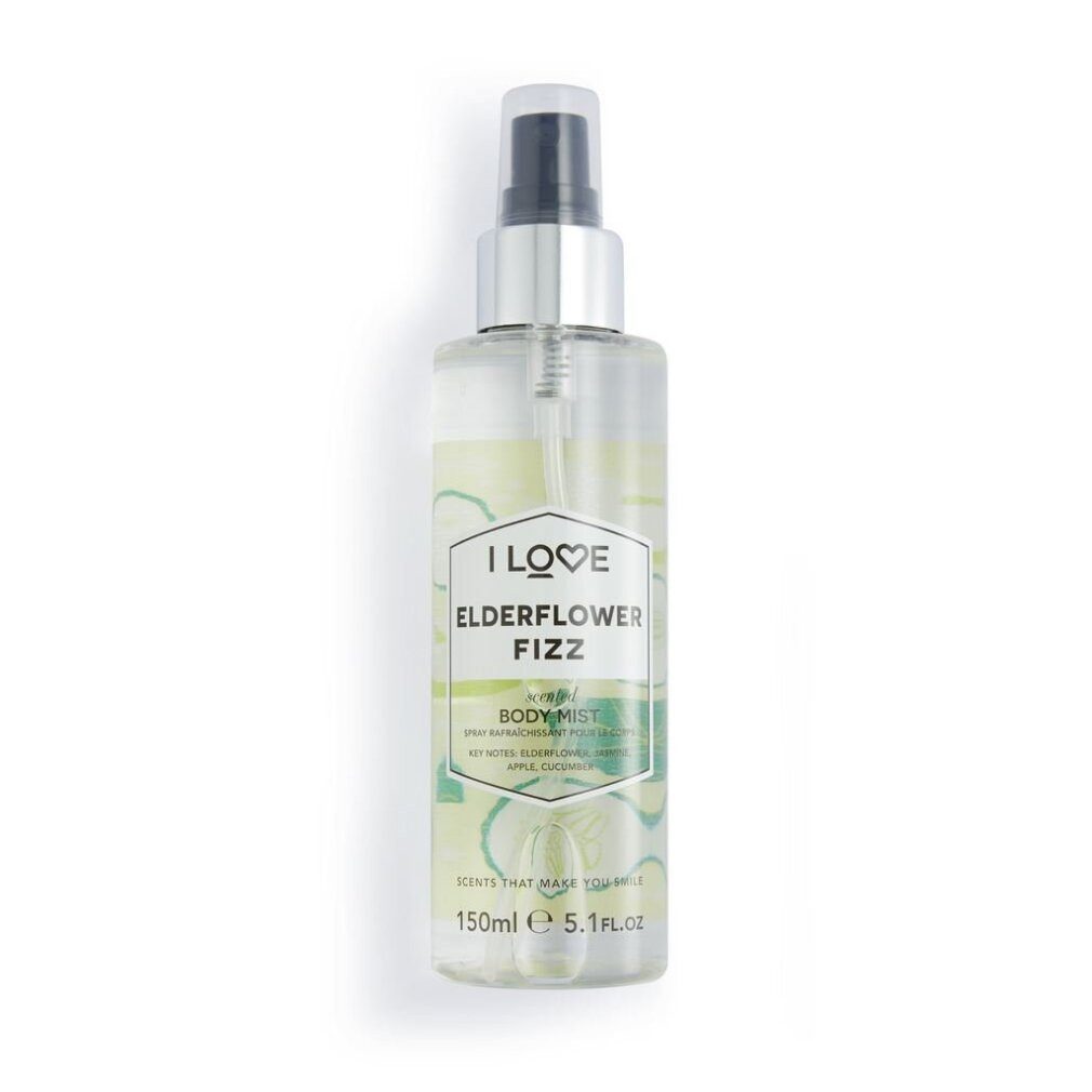 I Love... Gesichtspflege Signature Collection Nebelspray Holunderblüte Fizz 150 ml