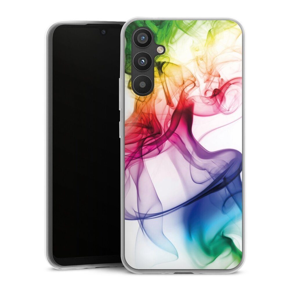 DeinDesign Handyhülle Farbe Wasser Regenbogen Strange waft, Samsung ...