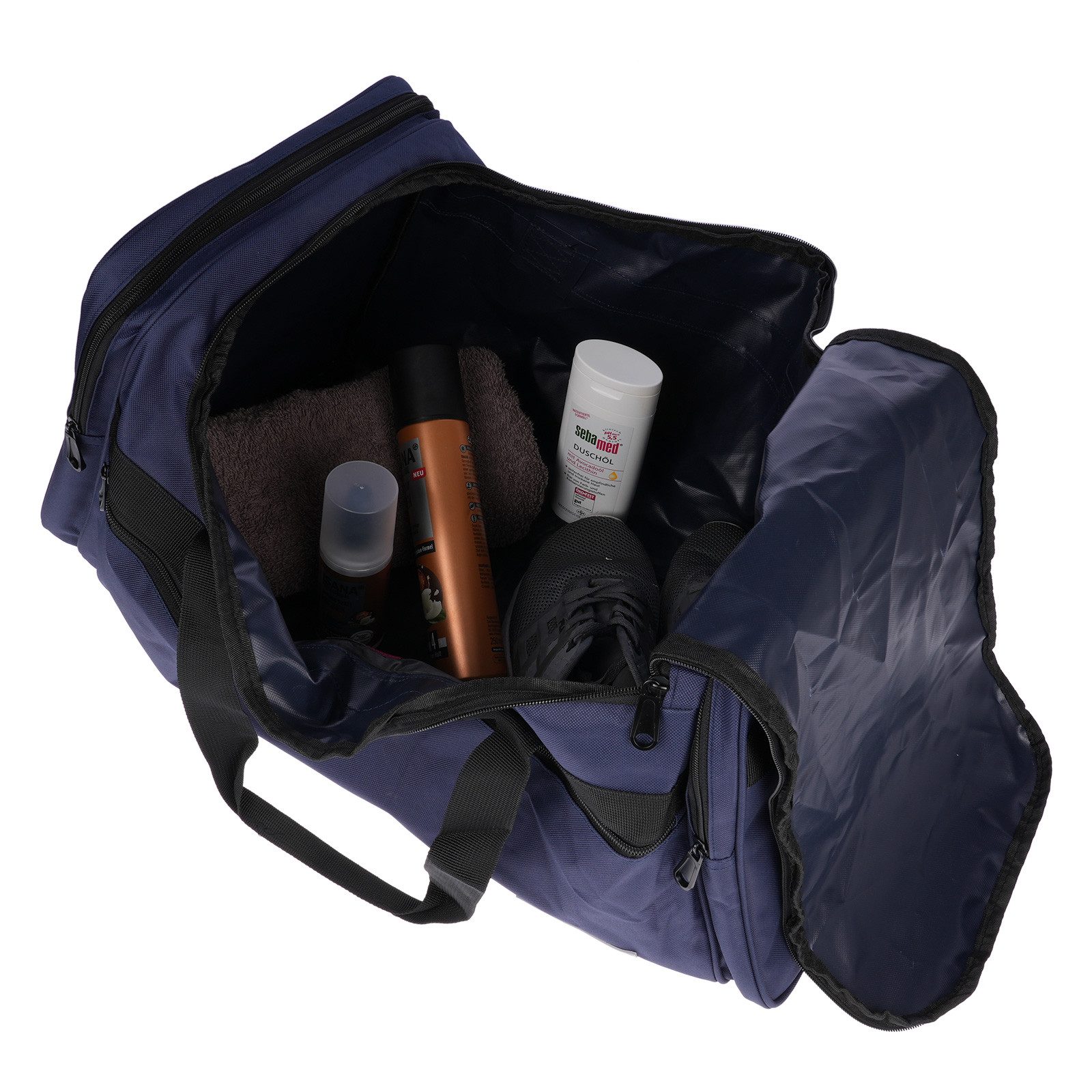 MUSTANG Umhängetasche Große Tasche Reisetasche Sporttasche Weekender Bag, MUSTANG Logo