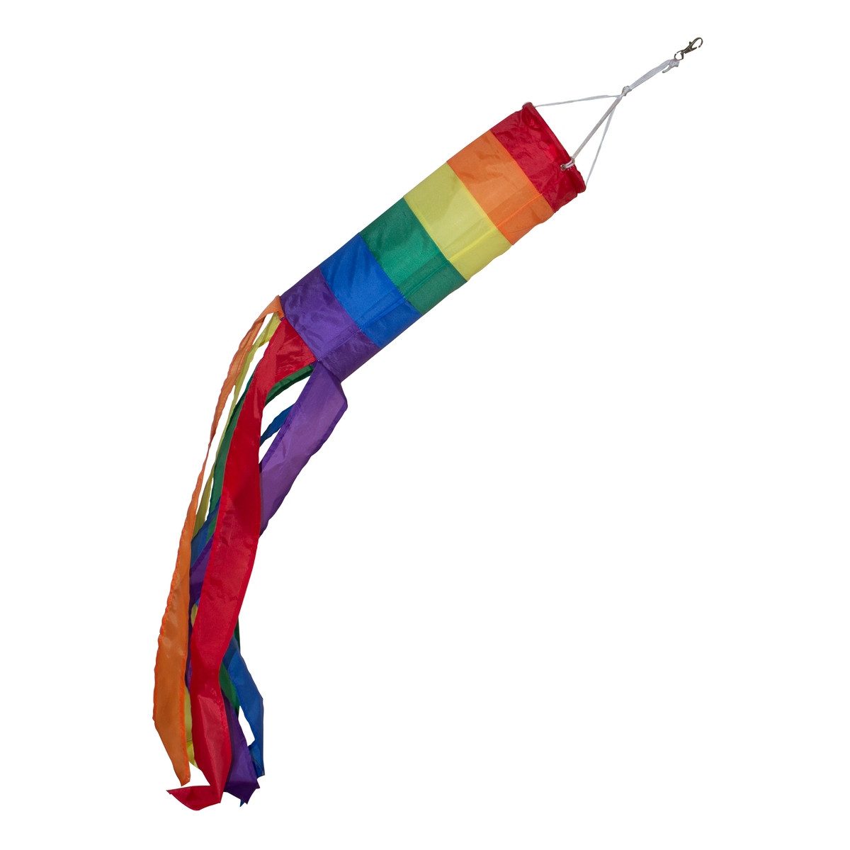 Paul Günther Windspiel Windspiel Windsack regenbogen 100x12cm Nylon wetterfest