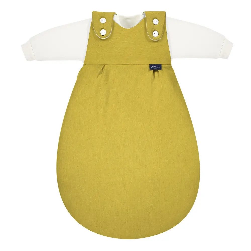 Alvi® Babyschlafsack ALVI 4-Season Baby-Mäxchen Mull apple 2 tlg. Gr.: 68/74